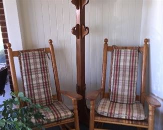 Rocking Chairs/Coat Rack