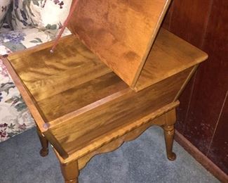 Vintage End Table/Dough Box