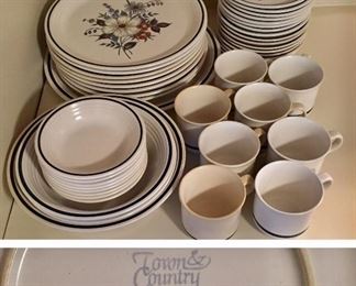 Town & Country Blue Ridge Dinnerware