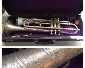 Old Royal Trumpet in Case