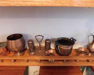 Copper Pots, Salt and Pepper, Kitchen Accessories