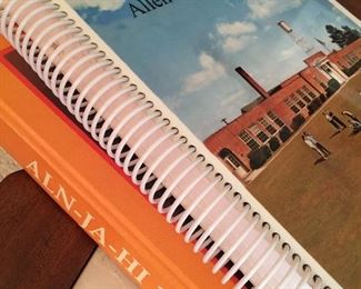 Allen Jay School History Book 1928-1979 and 1979 Allen Jay Year Book