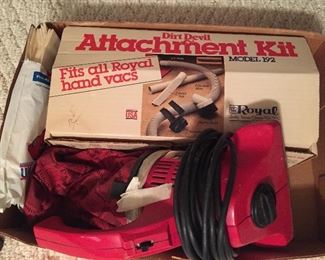Dirt Devil and Attachment Kit