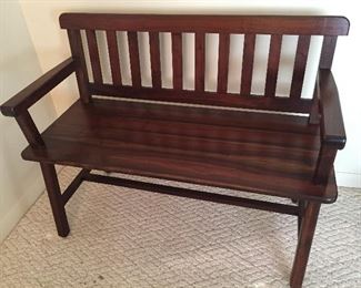Handmade Wooden Bench