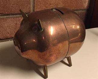 Copper Piggy Bank