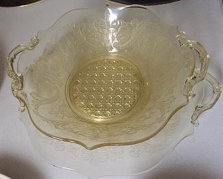 Depression Glass Bowl