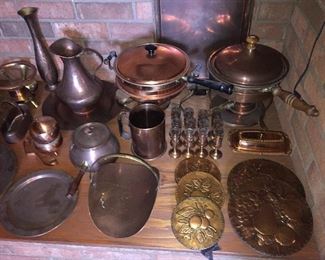 Assorted Copper Items