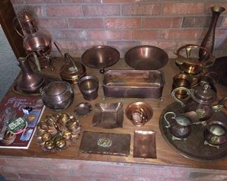 Assorted Copper Items
