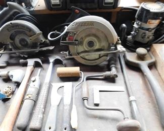 Speed Drill, Skilsaw, Hammers