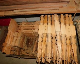 Lots of Wood Turnings