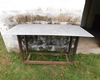 Metal Shop Table