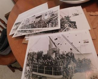 Vintage Naval Photograph Grouping