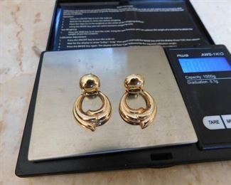 14K Gold Earrings