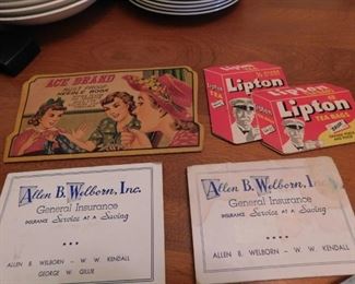 Old Advertising Needle Booklets
