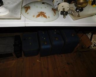 Vintage JC Higgins Luggage Set