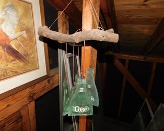 Coca Cola Bottle Windchimes