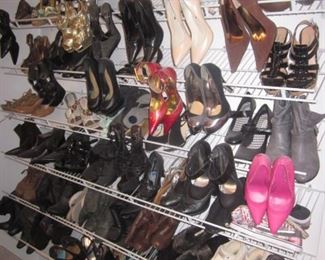 Tons of Designer Clothing W Sizes 6 to 12
Designer Handbags
Designer Shoes 6-1/2 to 8