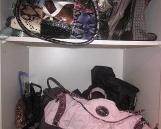 Tons of Designer Clothing W Sizes 6 to 12
Designer Handbags
Designer Shoes 6-1/2 to 8