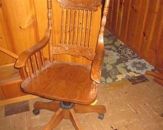 Antique Swivel Chair