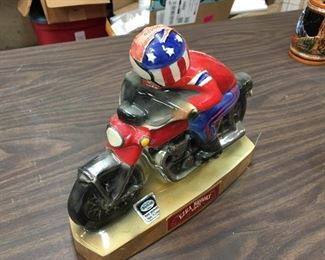 Ezra Brooks liquor decanter 