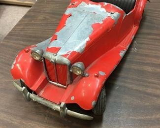 Rare Doepke 1954 MG TD diecast car