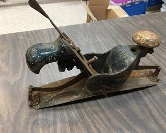 Rare circular - compass wood plane #0113 from Ohio Tool Co. of Auburn N.Y. 