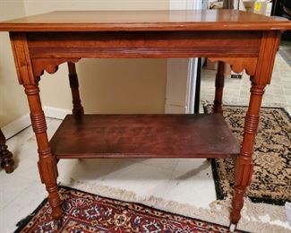 Atq Cherry Side Table