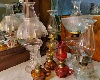 Atq Oil Lamps Seven