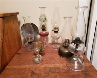 Atq Oil Lamps Six