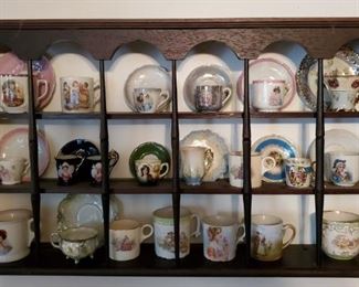 Atq Teacup Collection and Display