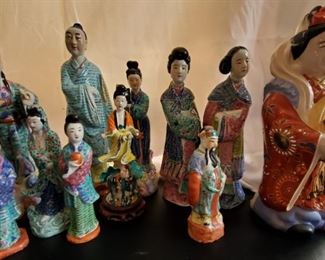 Collection of Asian Figurines Eleven