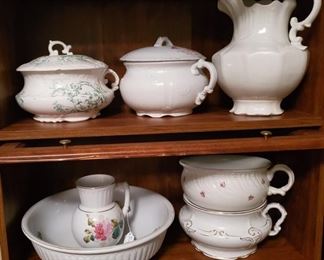 Collection of Chamber Pots and More