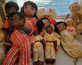 Dolls Vtg and Homemade