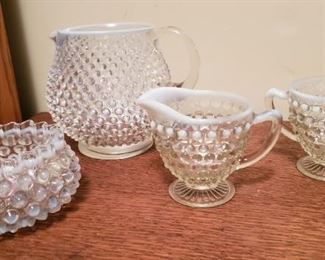 Fenton Opalescent Hobnail
