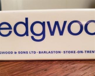 Hard to Find Wedgwood Sign