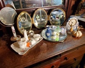 Ladies Vanity Wedgwood and More