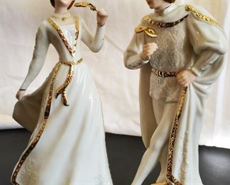 Lenox Romeo and Juliet Porcelain Figurines