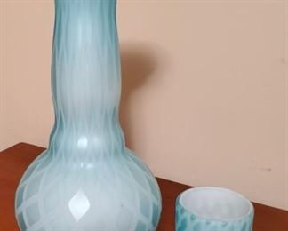 Lg Fenton Vase and More