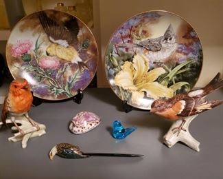 Royal Windsor Plates, Goebel Birds and More