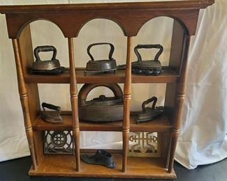 Sad Irons and Display