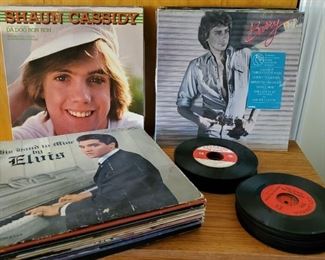 Vtg Albums and 45s