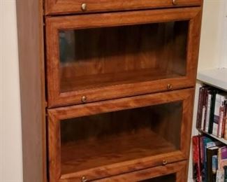 Walnut Barrister Bookcase