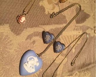 Wedgwood and Cameo Necklaces