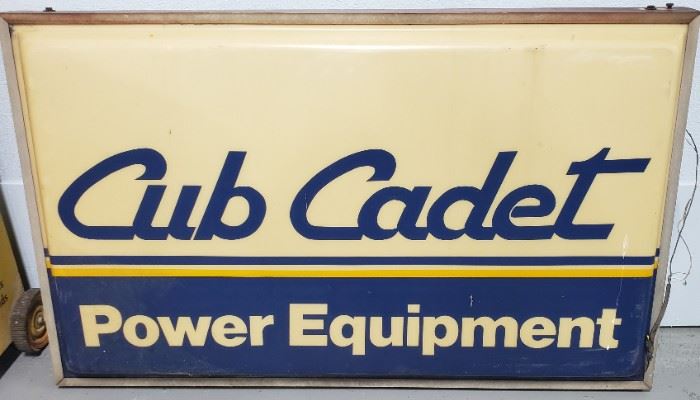 Cub Cadet Sign
