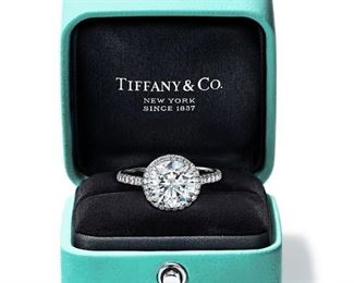 Tiffany Soleste Round Engagement Ring