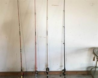 Four Fishing Rods