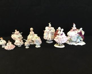 Dresden and More Porcelain Figurines
