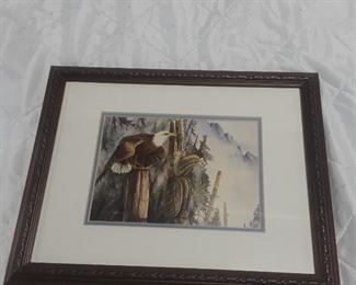 Susan Coleman The power of the Eagle Print