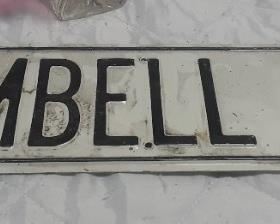 Cambell Dr Sign