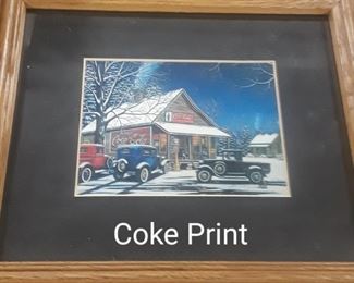 Coke Winter Print